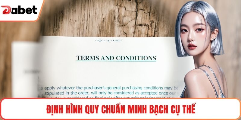 Định hình quy chuẩn minh bạch cụ thể
