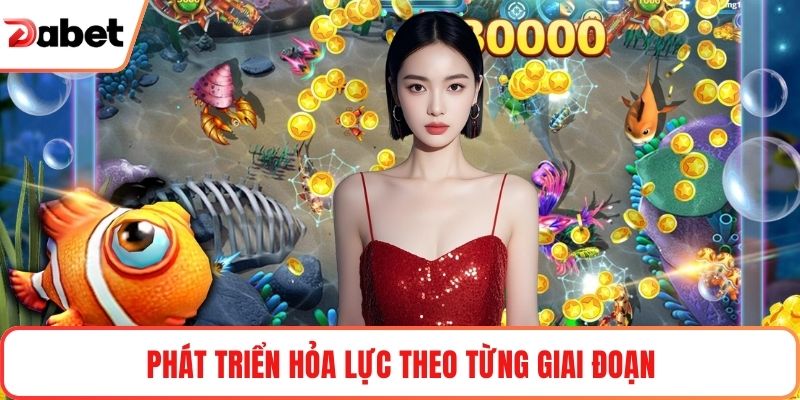 Phát triển hỏa lực theo từng giai đoạn